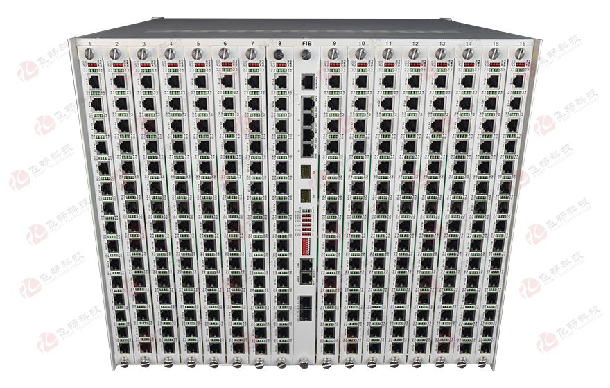 飛暢科技-960路電話光端機(jī)（8U 19英寸，SFP 1+1光備份）