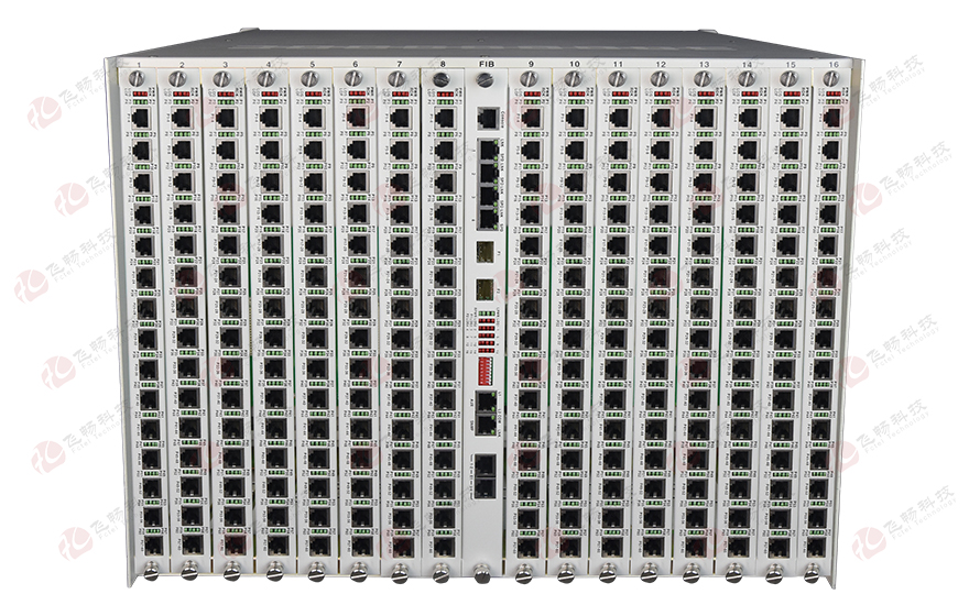 飛暢科技-960路電話光端機(jī)（8U 19英寸，SFP 1+1光備份）